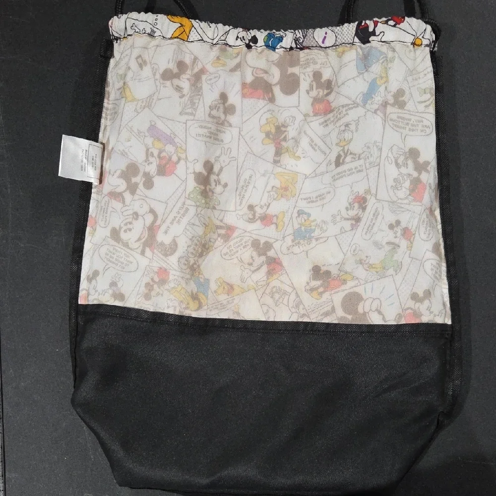 Disney Mickey Mouse Comic Strip Drawstring Bag